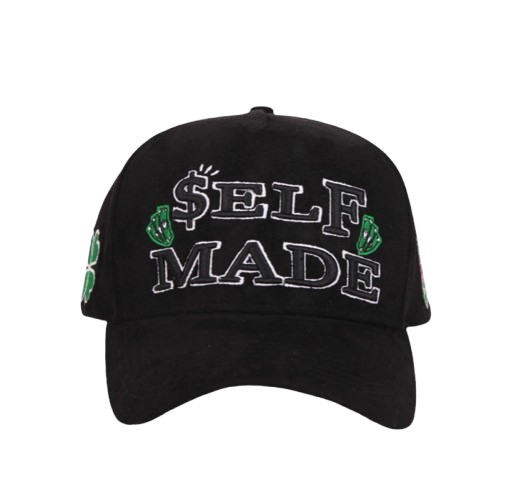 SELF MADE LOGO. (Embroidery 3D)